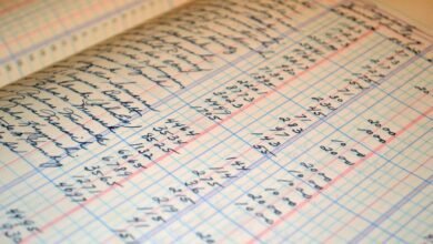 numeric intake ledger summary